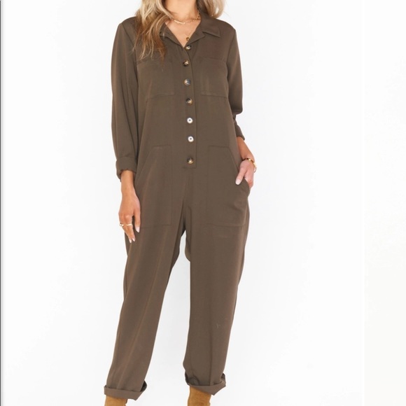 *Fargo Jumpsuit olive color - Picture 2 of 8